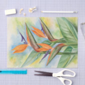 Florale ontkoppelde vogels van de paradijselijke W Tissuepapier (Craft)