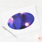 Florale ovale Sticker (Envelop)