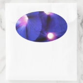 Florale ovale Sticker (Tas)