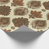 Florale paisley naadloos. illustratie cadeaupapier (Hoek)