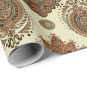 Florale paisley naadloos. illustratie cadeaupapier (Rol Hoek)