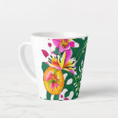 Florale Paradijs Latte Mok (Linkerhoek)
