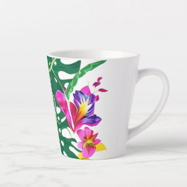 Florale Paradijs Latte Mok