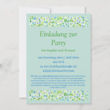 Florale Party in zarten Pastelltönen