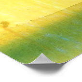 Florale pastels poster (Hoek)