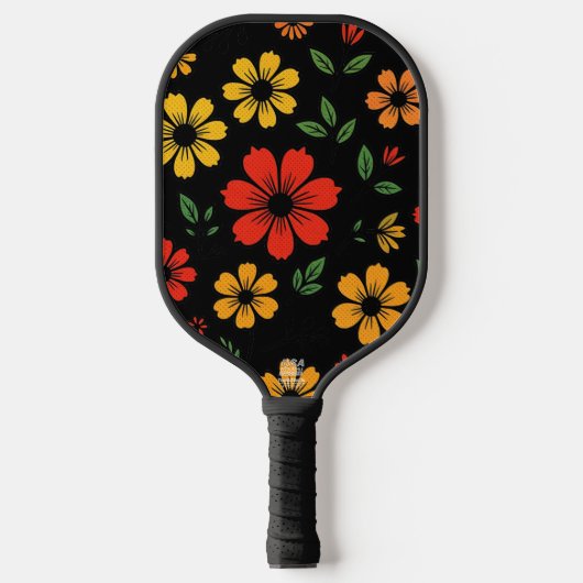 Florale Pickleball Paddle (Voorkant)