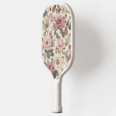 Florale pickleballpaddle - naam gepersonaliseerd pickleball paddle (Links)