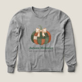 Florale Pompoen Sweatshirt, Florale Pompoen (Voorkant)