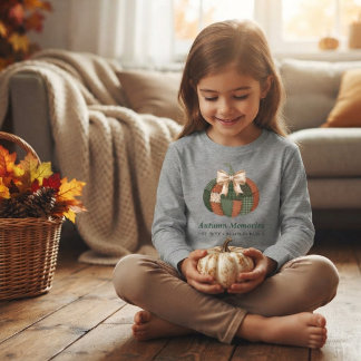 Florale Pompoen Sweatshirt, Florale Pompoen