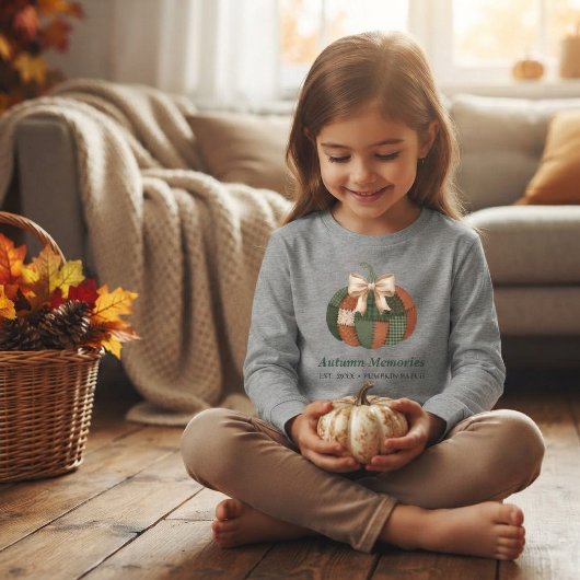 Florale Pompoen Sweatshirt, Florale Pompoen