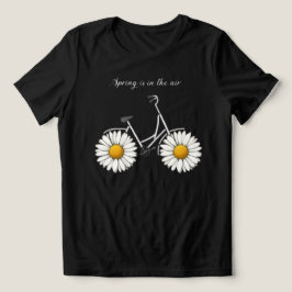 Florale Ride Dames Abstract Fiets T‑Shirt Tri-Blend Shirt