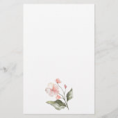 Florale Rozen raden het dresse Vrijgezellenfeest s Flyer (Achterkant)