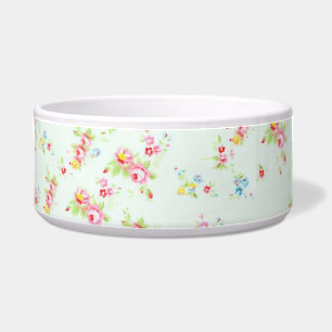  florale rozen roze shabby roos chic bloemen voerbakje