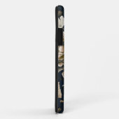 florale schedel Case-Mate iPhone case (Achterkant/rechts)