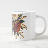 Florale Schedel Mok | Elegante Gotische Halloween  (Rechts)