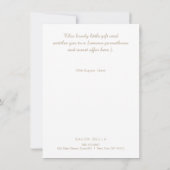 Florale schoonheidsmeisjes Salon en Spa Gift Certi (Achterkant)