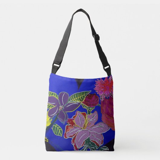 Florale Schoudertas Sessions Crossbody Tas (Voorkant)
