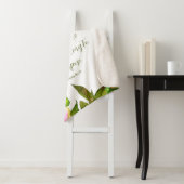 Florale Schrift Romeinen 8:28 Sherpa Deken (In situ)