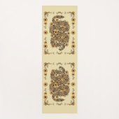 Florale slang yogamat (Voorkant)