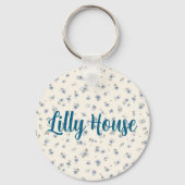 florale sleutelhanger (Voorkant)