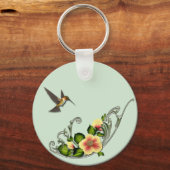 florale sleutelhanger (Voorkant)