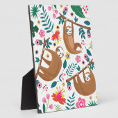 florale sloep fotoplaat (Zijkant)