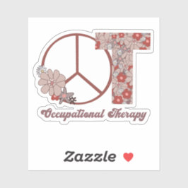 Florale Sticker voor bedrijfshyneringstherapie voo