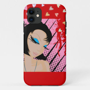Florale tak met vogels iPhone 5 hoesje