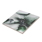 Florale tegels, 4,25x4,25 inch tegeltje (Zijkant)