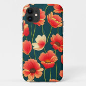 florale telefooncel Case-Mate iPhone case (Achterkant)