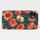 florale telefooncel Case-Mate iPhone case (Achterkant (horizontaal))