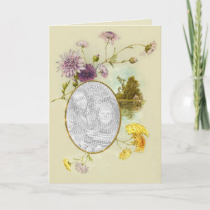 Florale Touch 4 Kaart