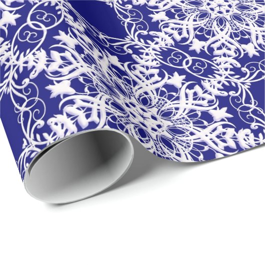 florale Victoriaans kant. Cadeaupapier (Rol Hoek)