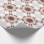 florale Victoriaans kant. Cadeaupapier (Hoek)