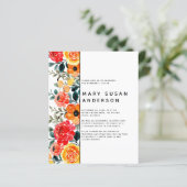 Florale viering van het levensonderhoud van de beg (Staand voorkant)