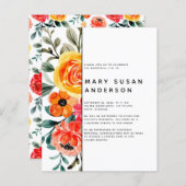 Florale viering van het levensonderhoud van de beg (Voorkant / Achterkant)