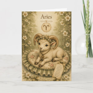 Florale vintage Essence sterrenbeeld - Ram Kaart