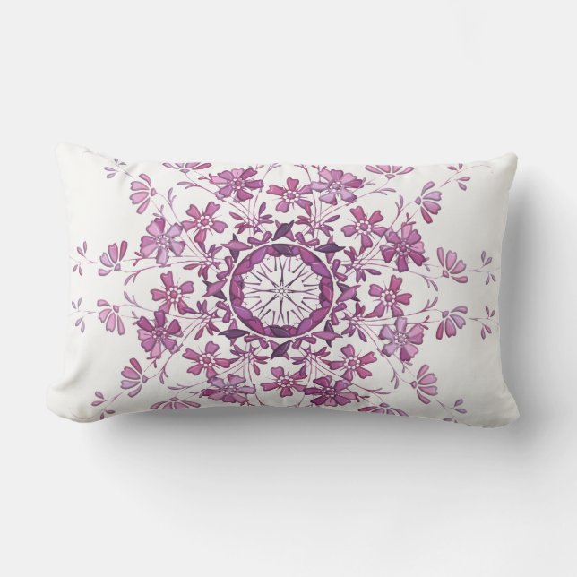 florale vintage mandala . kussen (Voorkant)
