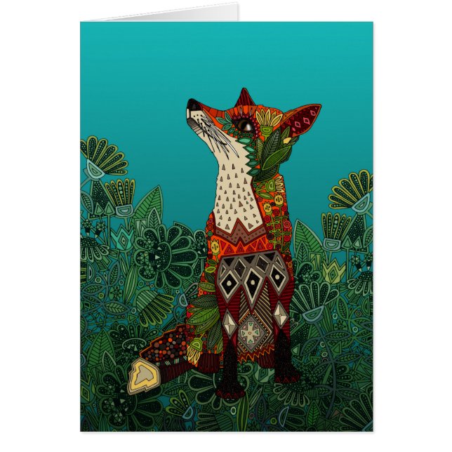 florale vos (Voorkant)