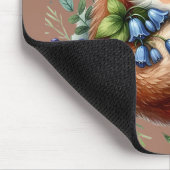 Florale Vos Botanische Bos Kunst Muismat (Hoek)