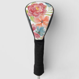 Florale Waterverf Decoratie Golfheadcover
