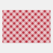 Florale waterverf met pleisterblauwe rode kerst inpakpapier vel (Voorkant 2)