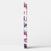 Florale waterverf naadloos. Veldkruiden en Case-Mate iPhone Case (Achterkant / Links)