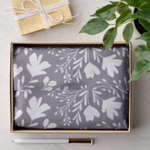 Florale Weide Dromen Botanische Silhouetten lav Tissuepapier