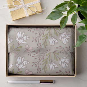 Florale Weidedromen Wilde Bloemen Botanicals Tissuepapier