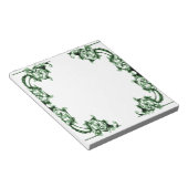  florale werveling notitieblok (Schuin)