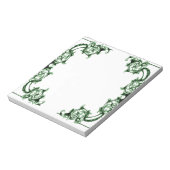  florale werveling notitieblok (Linkerzijde)