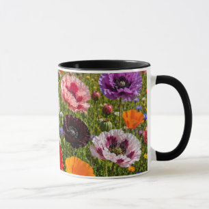 Florale Wilde Bloemen Mok, Botanische Koffiekop Mok