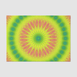 Florale zon tissuepapier