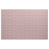  floralen van brindle corgi roze stof (Yard (91,4 cm))